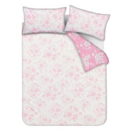 Smart Living Luxury Super Soft Reversible Floral Toile Duvet Cover With Pillowcase - thumbnail 6