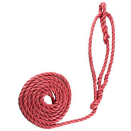 Ropeservices Uk 14mm Red Polypropylene Plain Rope Halter X 6 Foot - thumbnail 2