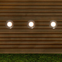 Litecraft Sitka Chrome 3W Led Outdoor 4 X Deck Light Kit