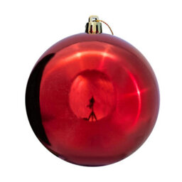 Christmas Tree World 8Cm Red Bauble Set Shiny/matt (40 Pc) - thumbnail 4