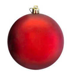 Christmas Tree World 8Cm Red Bauble Set Shiny/matt (40 Pc) - thumbnail 5