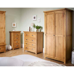Birlea Woburn 1 Door 5 Drawer Wardrobe Oak - thumbnail 5