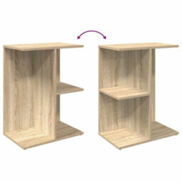 Berkfield Bedside Tables 2 Pcs Sonoma Oak 46.5X29X61 Cm Engineered Wood - thumbnail 8