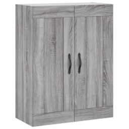 Berkfield Highboard Grey Sonoma 69.5X34X180 Cm Engineered Wood - thumbnail 5