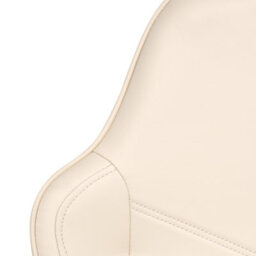 Beliani Office Chair Triumpher Faux Leather Off-White - thumbnail 6