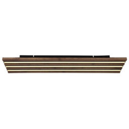Luminosa Lighting Luminosa Hayden 80X20Cm Integrated Led Semi Flush Ceiling Light Matt Black Led 3000K - thumbnail 3