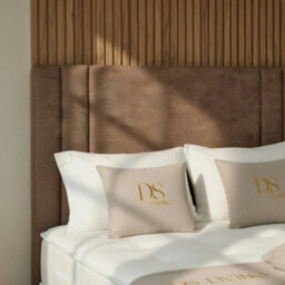 DS Living Velora Mink Upholstered Divan Double Bed - thumbnail 3