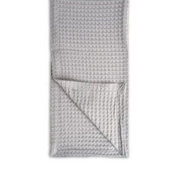 Allure Bath Fashions Hotel Waffle Throw Blanket - Dove Grey, 175 X 225Cm - thumbnail 4