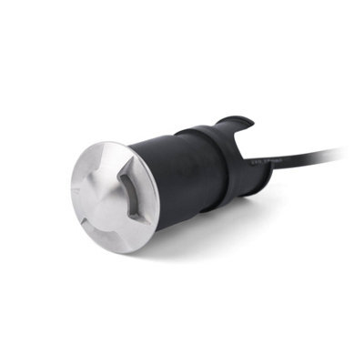 Luminosa Lighting Luminosa Kane Led Recessed Outdoor Ground Light Matt Nickel Ip67 - Three Direction - image 1