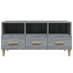 Vidaxl Tv Cabinet Grey Sonoma 102X36X50 Cm Engineered Wood - thumbnail 6