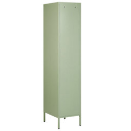 Beliani Green Metal Locker Storage Cabinet With Locking Double Doors, 38 X 50 X 185 Cm - thumbnail 6