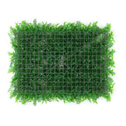 Living And Home Artificial Simulated Greeny Grass Plastic Plant Wall Decoration Hedge Panels 60 X 40 Cm - thumbnail 3
