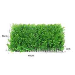 Living And Home Artificial Simulated Greeny Grass Plastic Plant Wall Decoration Hedge Panels 60 X 40 Cm - thumbnail 5