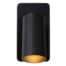 Lucide Clubs Modern Wall Spotlight - 1Xgu10 - Black - thumbnail 4
