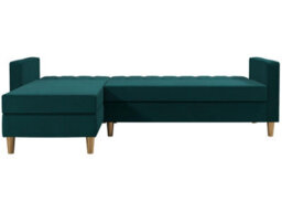 Dorel Liberty Sectional Futon With Storage Green - thumbnail 4