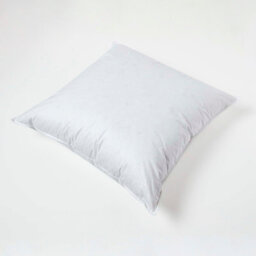"Homescapes Duck Down Cushion Pads Inner Insert Filler Machine Washable 66 X 66 Cm (26 X 26"")" - thumbnail 2