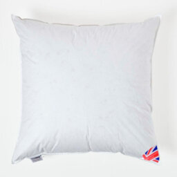 "Homescapes Duck Down Cushion Pads Inner Insert Filler Machine Washable 66 X 66 Cm (26 X 26"")" - thumbnail 1