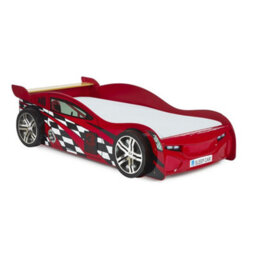 Ashfield Red Race Car Bed Frame With Underbed Storage Drawer - Single - thumbnail 1