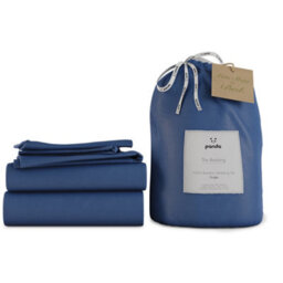 panda London 100% Bamboo Bedding Complete Bedding Set Deep Sea Navy