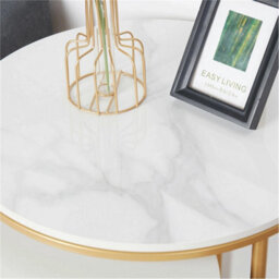 Luxury Nesting Coffee Tables Set Of 2 For Living Room - thumbnail 6