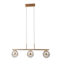 Luminosa Lighting Luminosa Velada Bar Pendant Ceiling Light Gold 3000K Warm White 3Xled - thumbnail 3