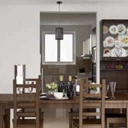 Set Of 2 Easy Fit Lampshades Retro Style Metal Wire Cage For Pendant Lights, Brushed Silver - thumbnail 6