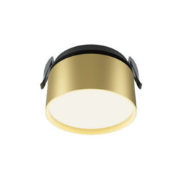 Luminosa Lighting Luminosa Onda 8.5Cm Cct Recessed Downlight Dimmable Brass 2200-4000K