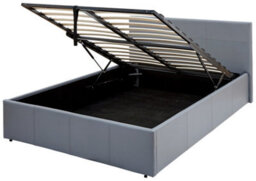 Gfw End Lift Ottoman Bed 120Cm Small Double Grey - thumbnail 6