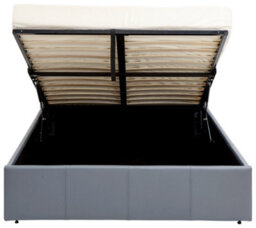 Gfw End Lift Ottoman Bed 120Cm Small Double Grey - thumbnail 4