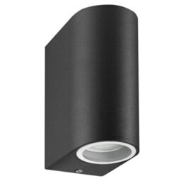 Long Life Lamps Company Modern Black Outdoor Wall Light Up Down Garden Luminare Zlc024 - thumbnail 1