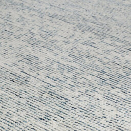 Handmade Luxurious Modern Easy To Clean Dotted Blue Wool Rug For Living Room Bedroom & Dining Room-80Cm X 150Cm - thumbnail 2