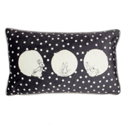 Peter Rabbit™ Spot Me Velvet Piped Cushion Cover - thumbnail 1