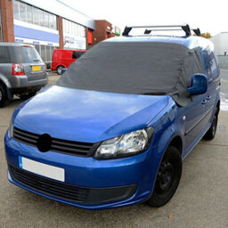 Uk Custom Covers Vw Caddy Windscreen Cover 2004 On - Dark Grey - thumbnail 2