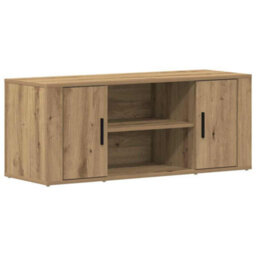 Walplus Tv Cabinet Artisan Oak 100 X 35 X 40 Cm Engineered Wood - thumbnail 2