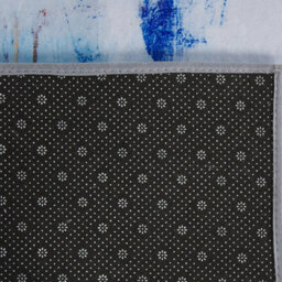 Beliani Multicolour Abstract Rug 140 X 200 Cm Low-Pile Polyester - thumbnail 5