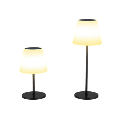 Garden Furniture Centre Rgb Solar Table Lamp Rechargeable Led Light For Indoor And Outdoor Use Usb Charging Dimmable - image 1
