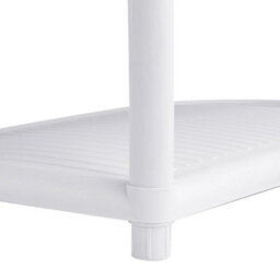 4 Tier Slim Shoe Rack White Space Saving Entryway Organizer - thumbnail 6