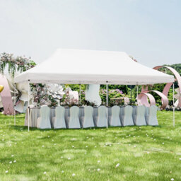 Costway 3M X 6M Pop-Up Canopy Tent Folding Instant Sun Shelter W/ Carrying Bag - thumbnail 4