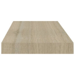 Berkfield Floating Wall Shelves 4 Pcs Oak 50X23X3.8 Cm Mdf - thumbnail 5
