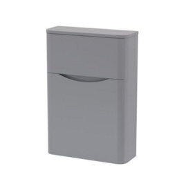 Dezine Thames 550mm Satin Grey Wc Unit