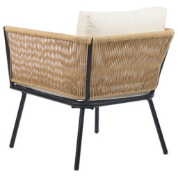 Beliani Outdoor Cushion Cover Set Gargano Light Beige - thumbnail 7