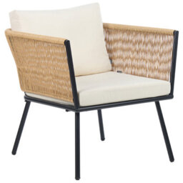 Beliani Outdoor Cushion Cover Set Gargano Light Beige - thumbnail 5