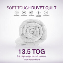 Ameha Double Duvet Quilt 13.5 Tog Extreme Winter Warm Anti Allergy Soft Breathable All Season Down Duvets 200X200Cm - thumbnail 8
