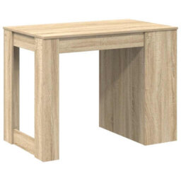 Berkfield Desk With Drawer And Shelf Sonoma Oak 102X62X77.5 Cm Engineered Wood - thumbnail 7