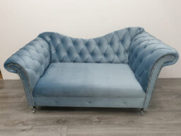 Stratus Interiors Stella Curved Arm Sofa Chaise Lounge Velvet Baroque Style - 2 And 3 Seater Sofa - thumbnail 4