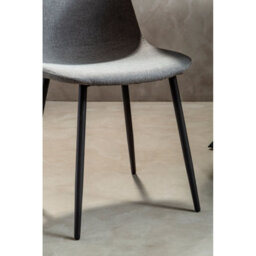 Orsina Modern Design Mink Fabric Dining Chair, Contemporary Modern Dining Chair, Comfortable Sturdy Modern Chair - thumbnail 7