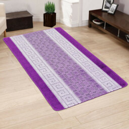 Smart Living Gel Back Heavy Duty Machine Washable Hallway Kitchen Non Slip Door Mat - 60Cm X 220Cm - Purple/lilac - thumbnail 1