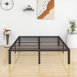 Strong Single Double King Bed Metal Bed Frame Bedroom Furniture - thumbnail 1