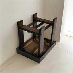 Step Stool Bamboo Wooden Multi Purpose With A Storage Shelf - thumbnail 4