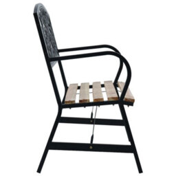 Berkfield Garden Bench 120 Cm Wood - thumbnail 7